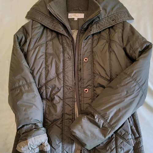 O'Neill women's jacket used, size S-M, green