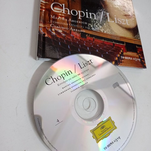 Chopin / Liszt CD used, piano and orchestra concerts