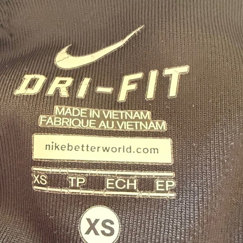 Nike women's running shorts dri fit size XS like new, black and grey