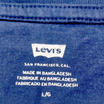 T-shirt κοντομάνικο Levi's μέγεθος Large σαν καινούργιο, μπλε