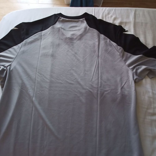 Macron Italy National Basketball Shirt new 3XL gray black