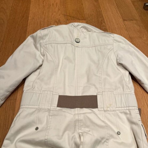 Bershka jacket used, size M, white