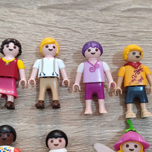 Playmobil figures used, set with fairy missing one wing