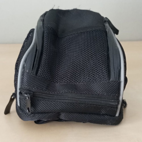 B-Soul small handlebar bag used, multi-compartment bicycle accessory