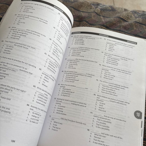 Practice Examinations for the Michigan ECPE set new condition