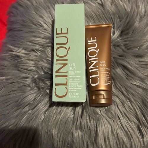 Clinique Self Sun body tinted lotion medium/deep 125 ml new unused