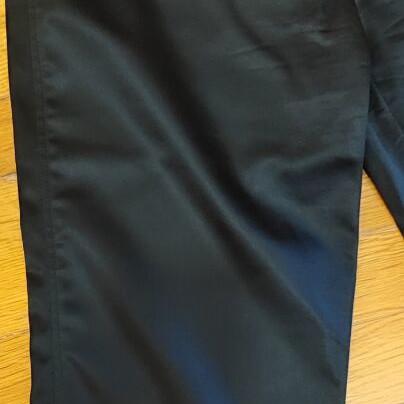 Vintage D&G Dolce & Gabbana low-rise satin capri pants black size 38 like new