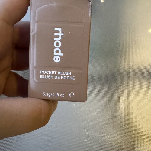 Rhode Pocket Blush shade Toasted Teddy new