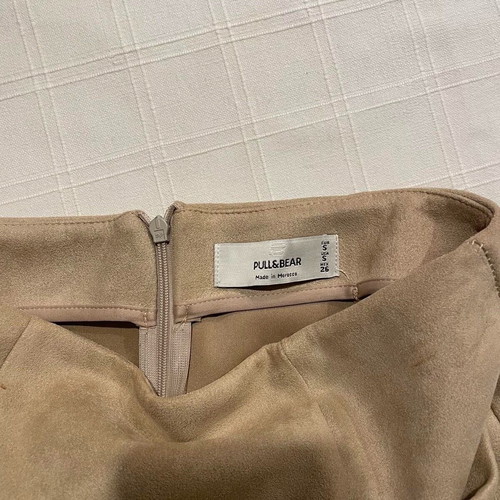 Pull&Bear beige mini skirt like new