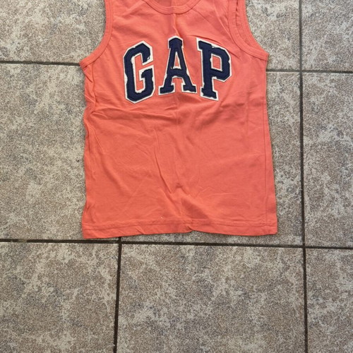 Gap sleeveless orange kids t-shirt like new