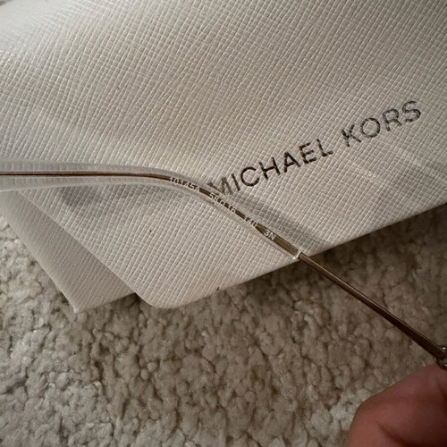 Michael Kors women's sunglasses like new, gold mirrored lenses