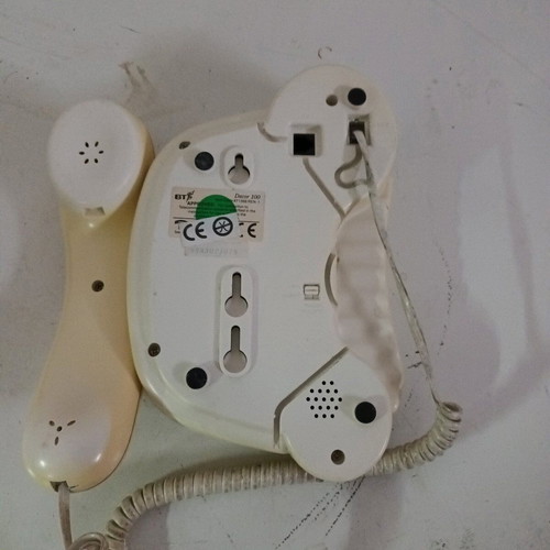 Wired BT phone model DECOR 100 used, beige