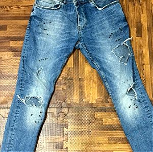 2Y premium destressed denim jeans