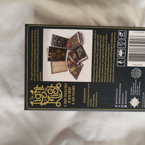 The Light in the Mist Tarot Puzzletale game
