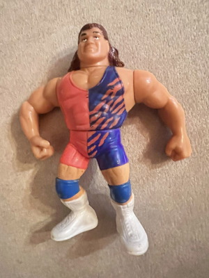 WWF Hasbro Rick Steiner figure used, vintage original