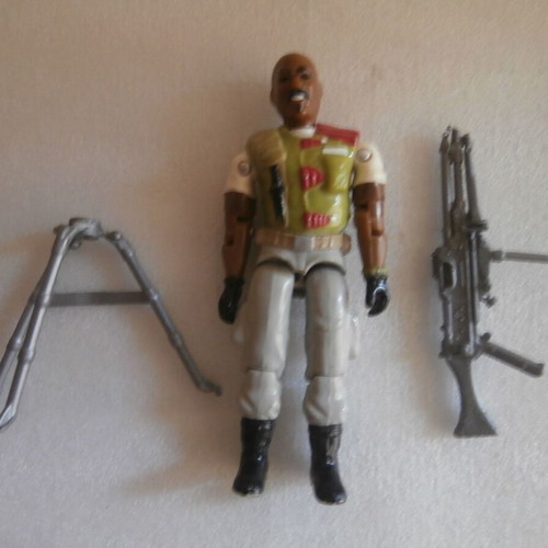 G.I. Joe Roadblock 1986 City Assault figure used