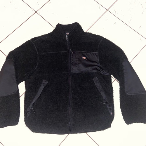 Dickies fleece jacket like new, size XL, black