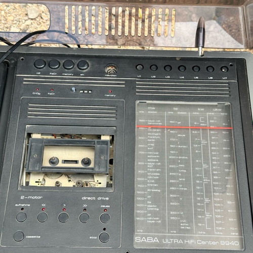 SABA Ultra HiFi Center 9940 used vintage all-in-one stereo system