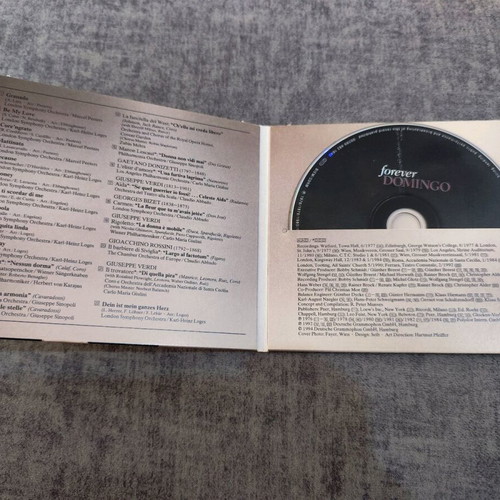 Placido Domingo Forever Domingo CD used