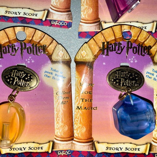 Harry Potter Enesco Story Scope 1st Series Jewel set of 6 like new