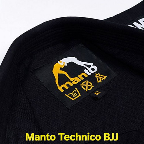 Manto Technico BJJ Gi Black-Yellow like new