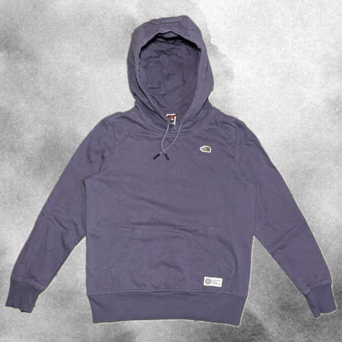 The North Face purple-gray hoodie like new, size S