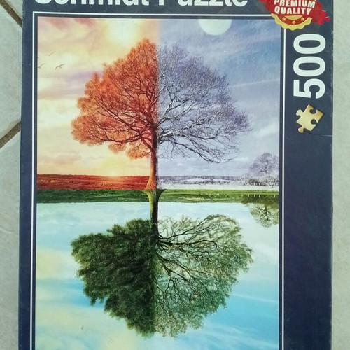 Schmidt Puzzle 500 pieces The Four Seasons like new