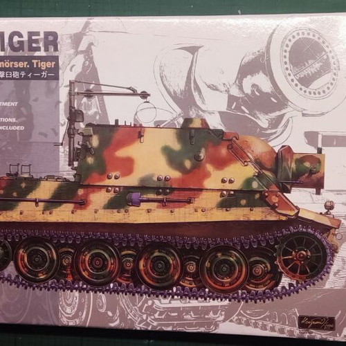 Sturmmörser 38 cm RW 61 World War II tank model new
