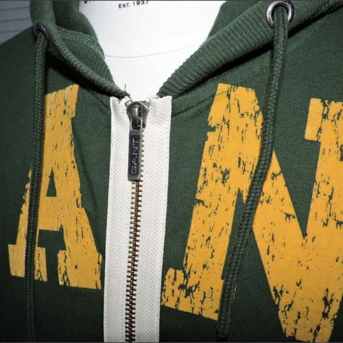 Gant men's hoodie dark green size L like new