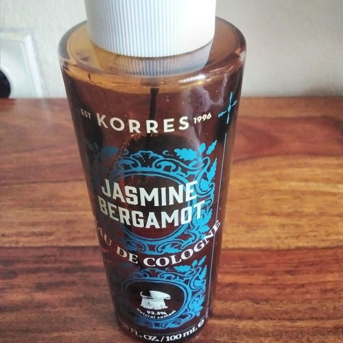 Korres Jasmin Bergamot Eau de Cologne used, regular fragrance