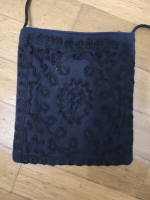 Rebecca Molenaar little bag used, black crossbody