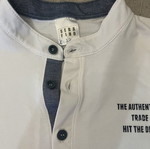 White short-sleeve shirt for boys 10-12 years