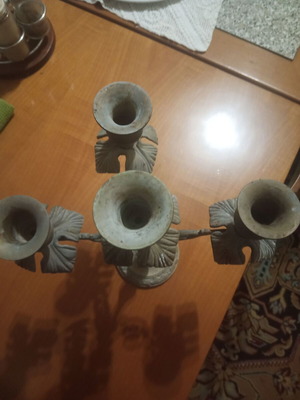 Bronze candlestick used