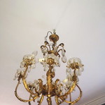 Antique chandelier used