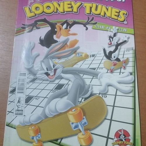 Looney Tunes Crossword and Puzzle Magazine No 6 used