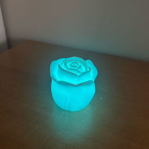 LED rose lamp with automatic color change new