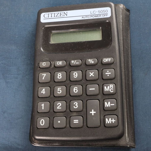 Citizen calculator new