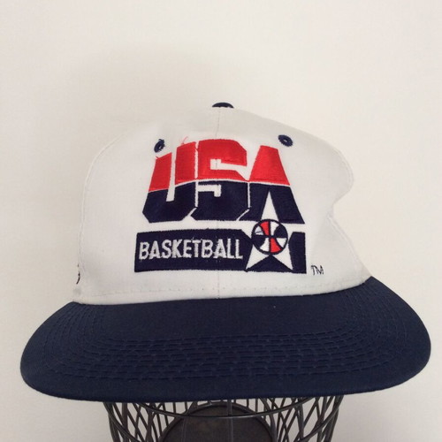 USA Basketball Dream Team Snapback Hat used, vintage 1992