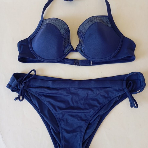 Yamamay bikini like new, adjustable medium large, blue