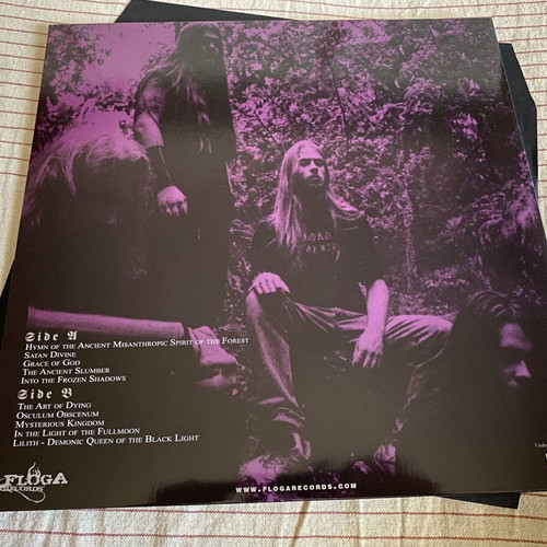 Lord Belial Kiss The Goat LP Swedish black metal, like new
