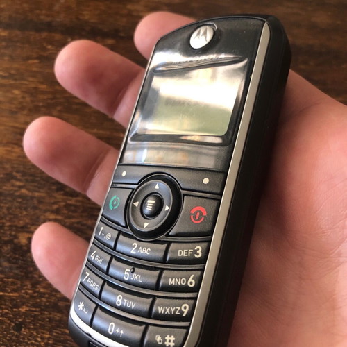 Motorola C118 like new 2G mobile phone with monochrome screen