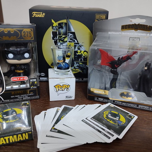 Funko Batman 80th Anniversary κουτί μεταχειρισμένο, pop και φιγούρες