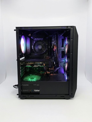 Gaming PC Ryzen 5600 with 16GB RAM, 750GB SSD, 1660 Super MSI, like new