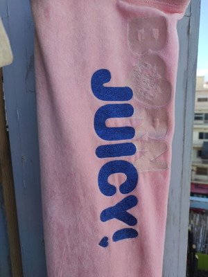 Juicy Couture φόρμα ροζ μεταχειρισμένη, μέγεθος small