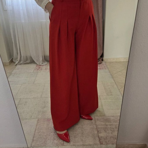 Marylay pants new, size M 38 10, red