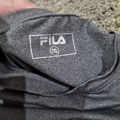 Fila men's grey t-shirt new, size XL/2XL