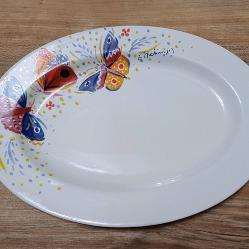 Georgios Stathopoulos porcelain platters used, set of 3