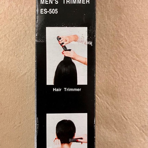 Trimmer hair clipper new with free Wella hair gel