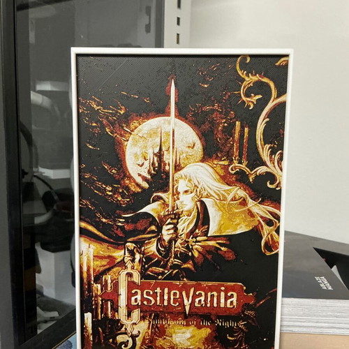 Castlevania decorative item new, PLA