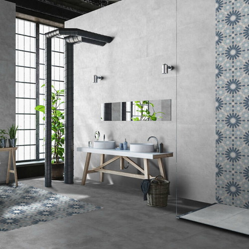 Keros Valencia Dosaguas tiles new, 9 sq.m., 25x25cm, multicolor